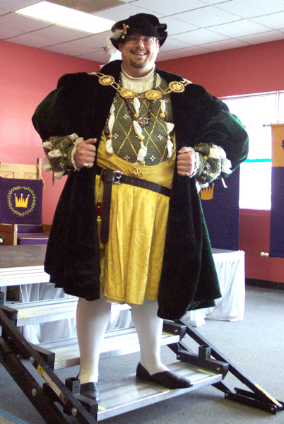 the SCA Demo - Garb, Costume, Arts and Science